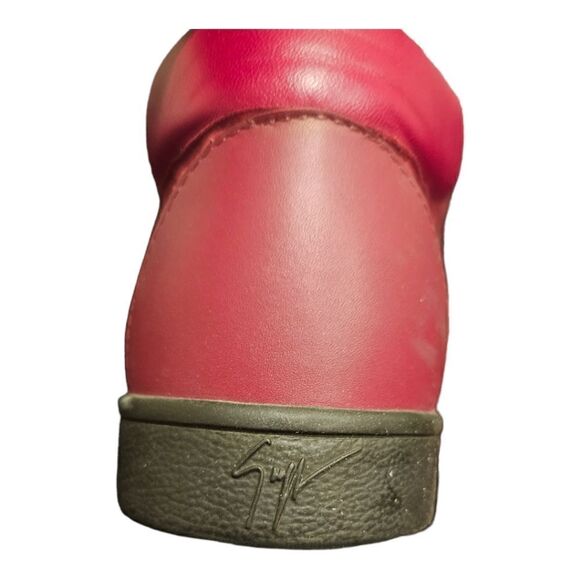 GIUSEPPE ZANOTTI Suede &‎ Leather Sneakers - Size 37 1/2 - Picture 8 of 10